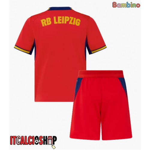 RB Leipzig Seconda Maglia Bambino 2026-27 Manica Corta (+ Pantaloni corti)